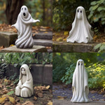 Load image into Gallery viewer, White Ghost Garden Statue
